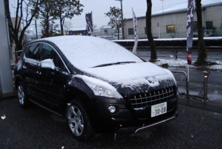 「つくば」も雪です。