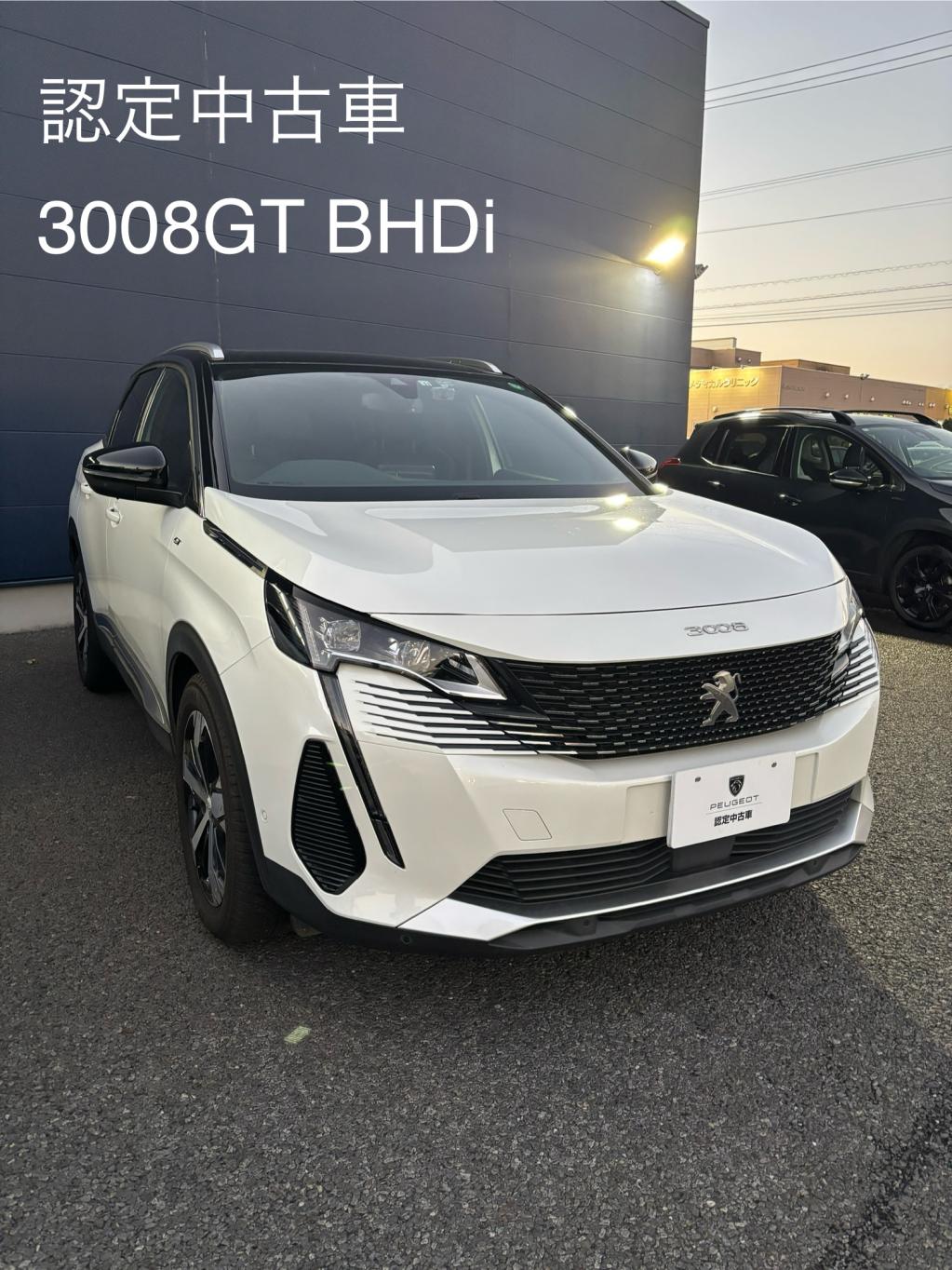 中古車のご紹介【3008GT BHDi】