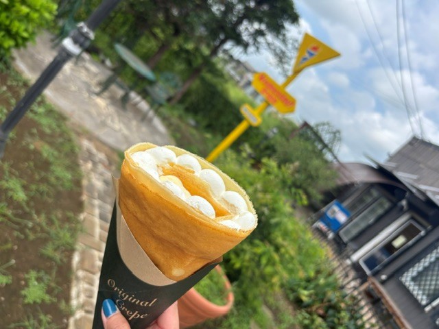 マイブームクレープ🥧